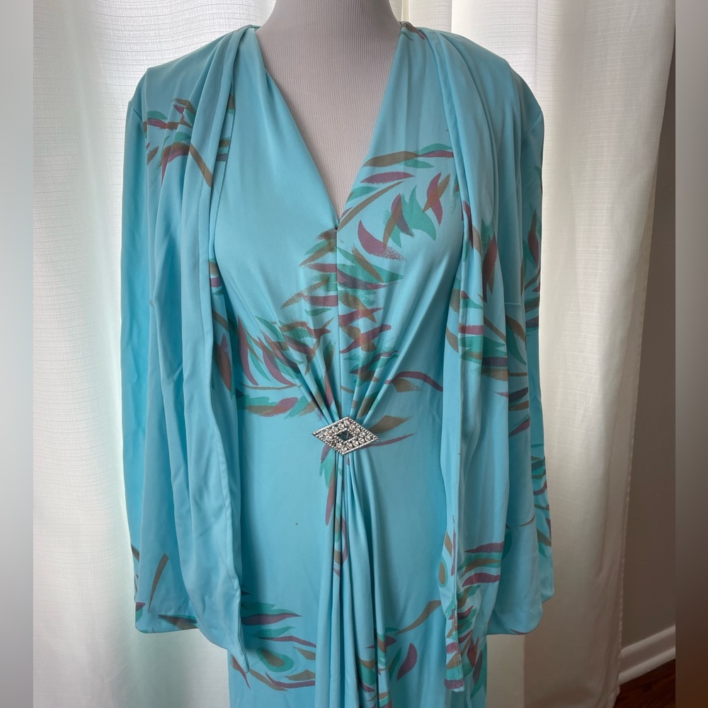 Vintage 2-piece✌🏼Maxi Dress/Jacket - Picture 4 of 5